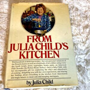 FROM JULIA CHILD’S KITCHEN by JULIA CHILD  VINTAGE HARDBACK 1975